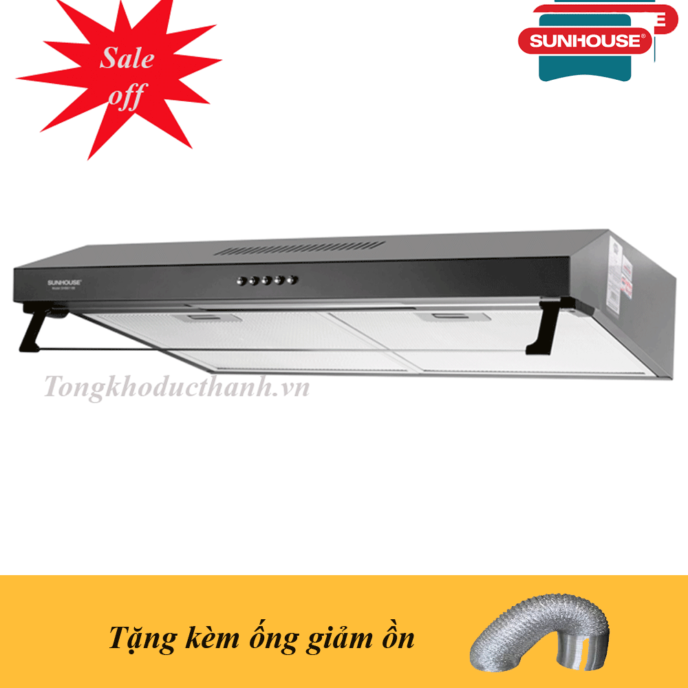 6118b Máy hút mùi Sunhouse SHB 6118B - Ảnh 1