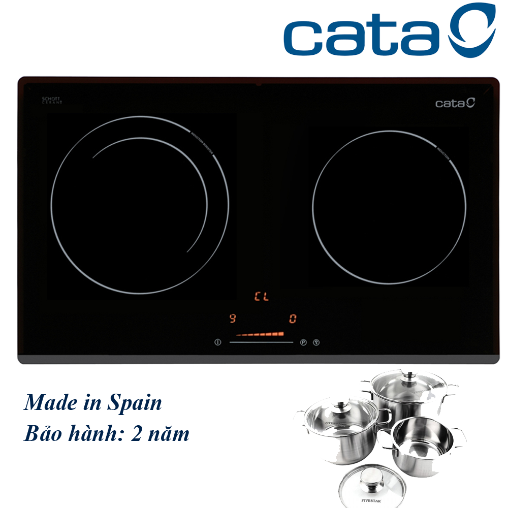 772ib Bếp từ Cata IB 772 BK NK Tây BAn NHa - Ảnh 1