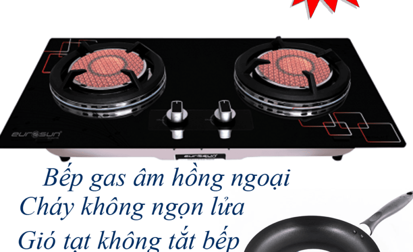 Bếp gas âm hồng ngoại Eurosun EU-GN08