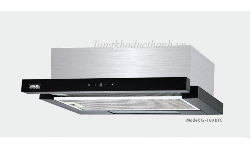 Máy hút mùi âm tủ Giovani -168BF