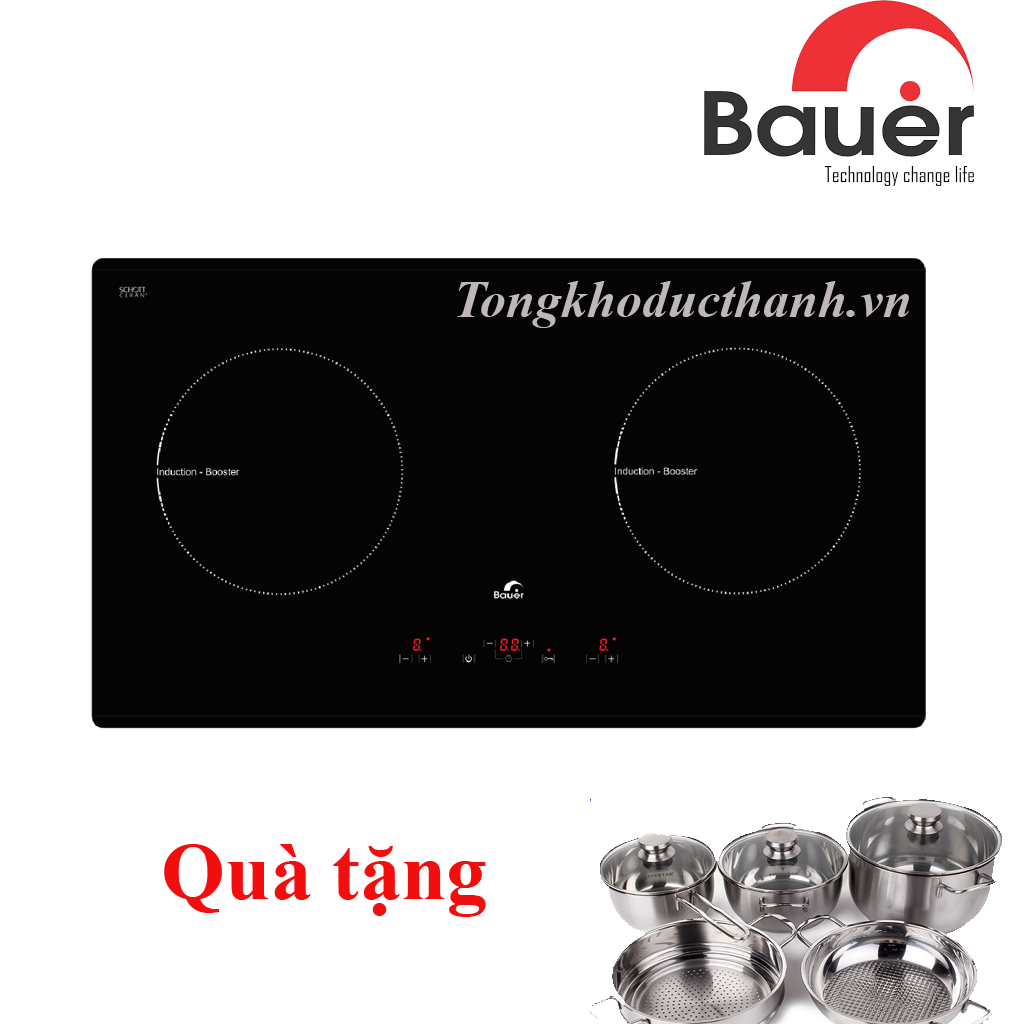 BE-62SS Bếp từ Bauer BE 62SS ( bỏ mẫu) - Ảnh 1