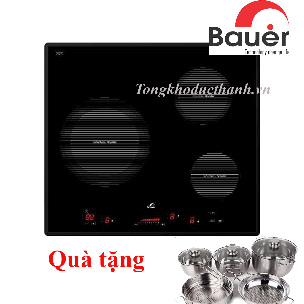 BE-63SS Bếp từ Bauer BE 63SS ( bỏ mẫu) - Ảnh 1