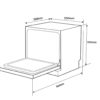 MÁY RỬA BÁT arber ABMRB08 (8 bộ) - Ảnh 2