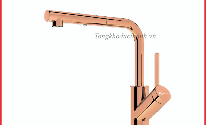Vòi-rửa-bát-konox-Artan-Rose-Gold