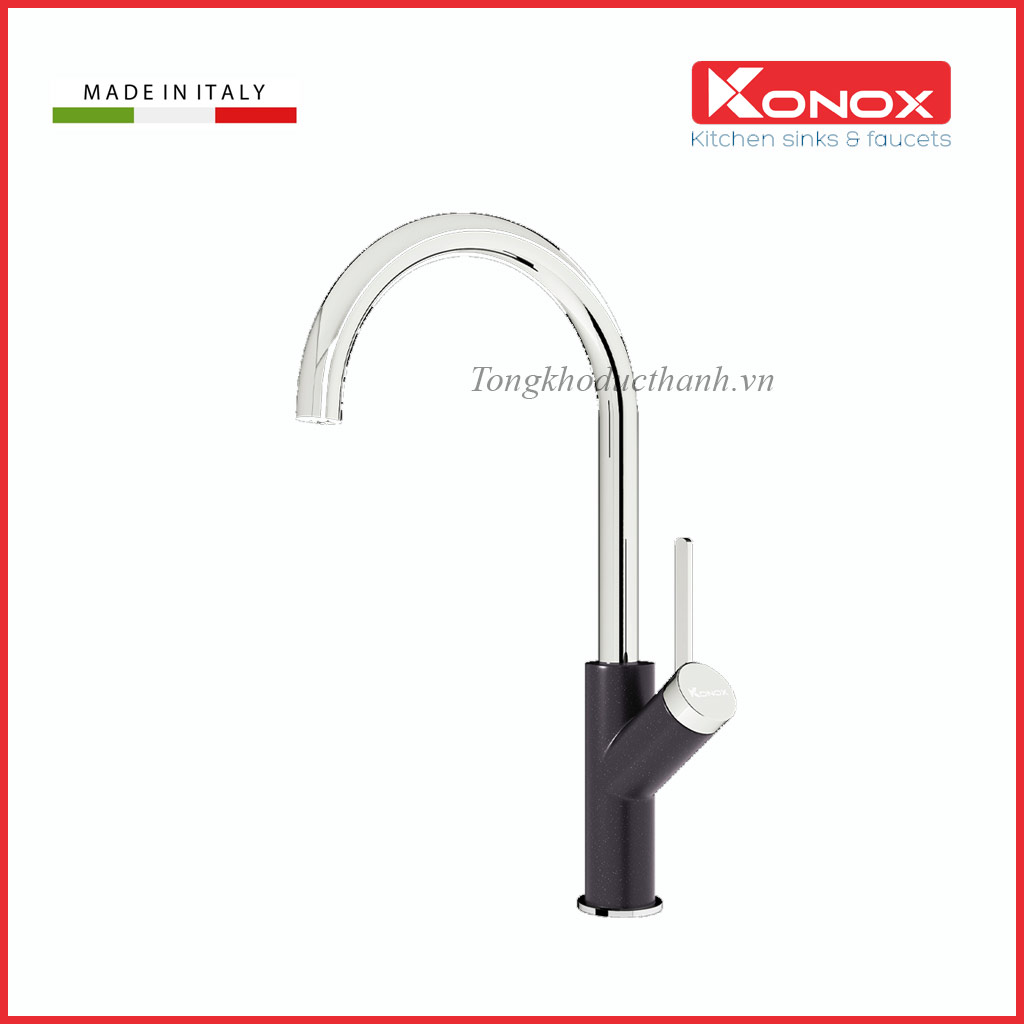Vòi-rửa-bát-konox-Modo-Black Vòi-rửa-bát-konox-Modo-Black