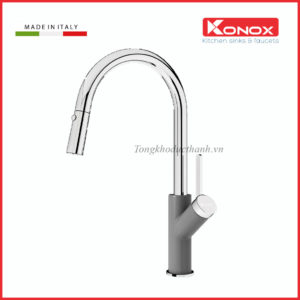 Vòi-rửa-bát-konox-Ponte-Grey