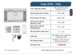 Chậu rửa cao cấp Gento GT04-7045 ( inox 304) - Ảnh 2