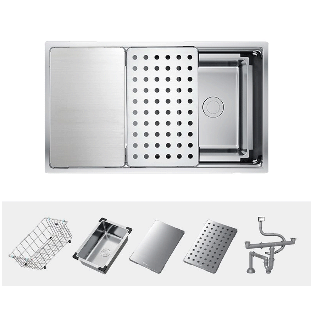 KN7644SU Chậu rửa bát Workstation Sink – Undermount Sink KN7644SU Dekor - Ảnh 1