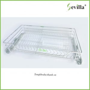 Giá-bát-đĩa-tủ-dưới-inox-nan-dẹt-Sevilla-SV-BD1