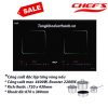 Bếp từ Chefs EH-DIH320 ( kính Eurokera Pháp) bỏ mẫu thay sang mặt kính khác