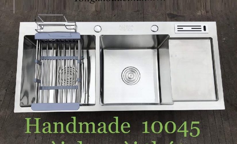 Chậu-rửa-bát-Kagol-K10045-bàn-chờ-cài-dao-thớt