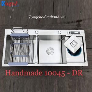 Chậu-rửa-bát-Kagol-K10045-bàn-chờ-cài-dao-thớt,-hố-rác