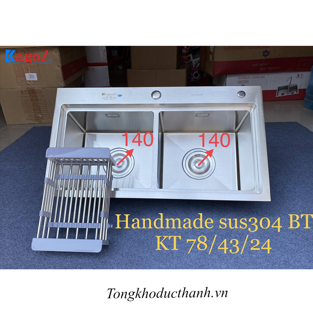 Chậu-rửa-inox-304-Kagol-K7843BT-304-cân Chậu-rửa-inox-304-Kagol-K7843BT-304-cân