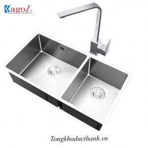 Chậu-rửa-âm-toàn-phần-inox-304-Kagol-KA7843-304-lệch