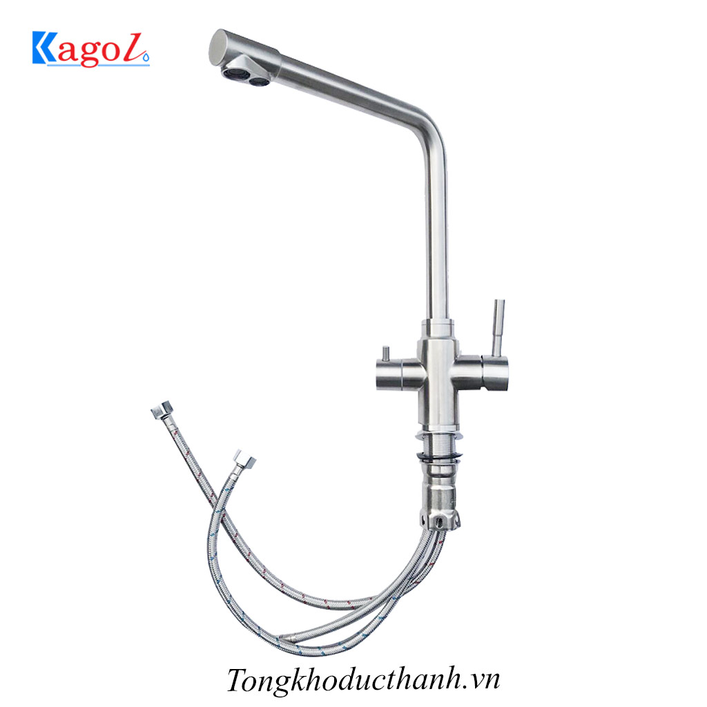 Vòi-rửa-bát-3-đường-nước-Kagol-VC6899 Vòi-rửa-bát-3-đường-nước-Kagol-VC6899