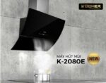 MÁY HÚT MÙI kính vát kocher K-2080E 90cm Malaysia - Ảnh 3