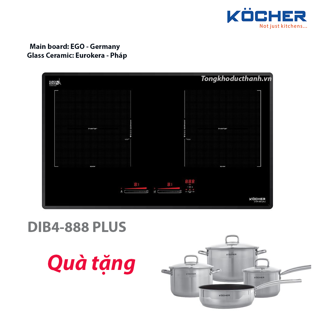 888plus Bếp từ kocher DIB4-888 PLUS - Ảnh 1