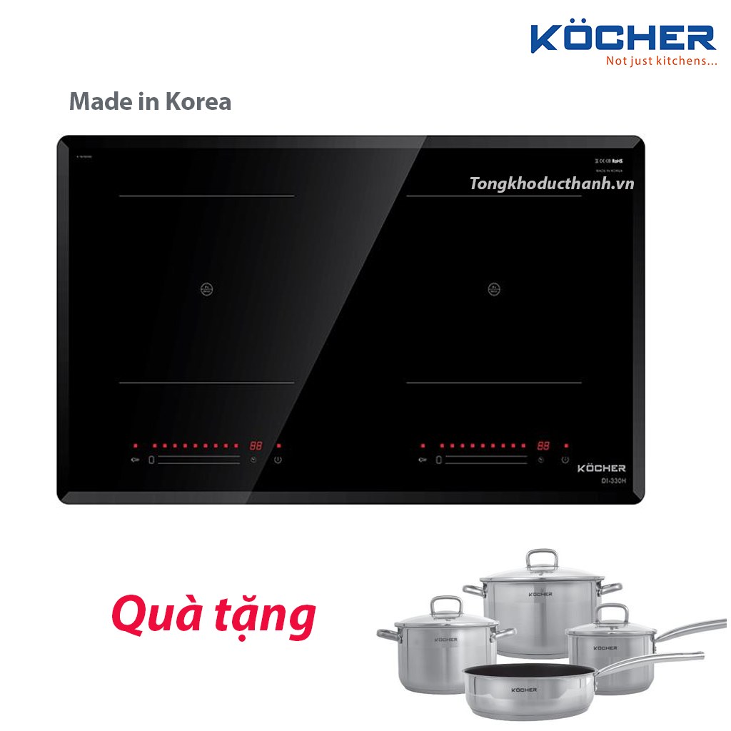 DI-330H Bếp từ Kocher DI-330H - Made in Korea - Ảnh 1