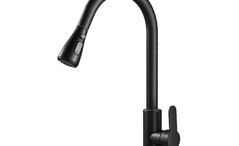 Vòi rửa bát RÚT DÂY Roslerer Rl-805 Black