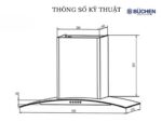 MÁY HÚT MÙI BUCHEN BU3566 PLUS - Ảnh 4