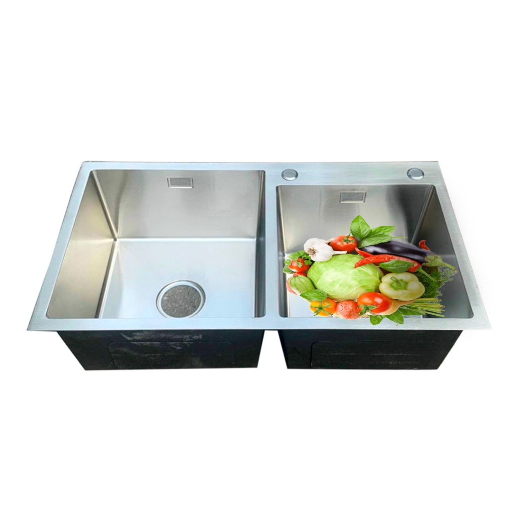 8245L Chậu rửa bát Buchen BU8245L - Ảnh 1