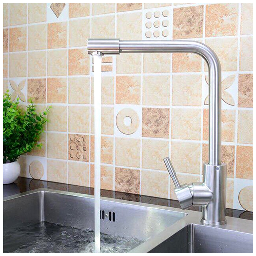 BU632 1 Vòi rửa bát Buchen BU632 - Ảnh 1