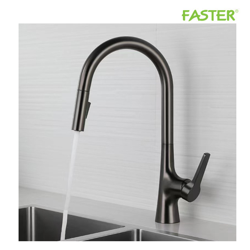 929G Vòi rửa bát rút dây Faster FS 929G - Ảnh 1