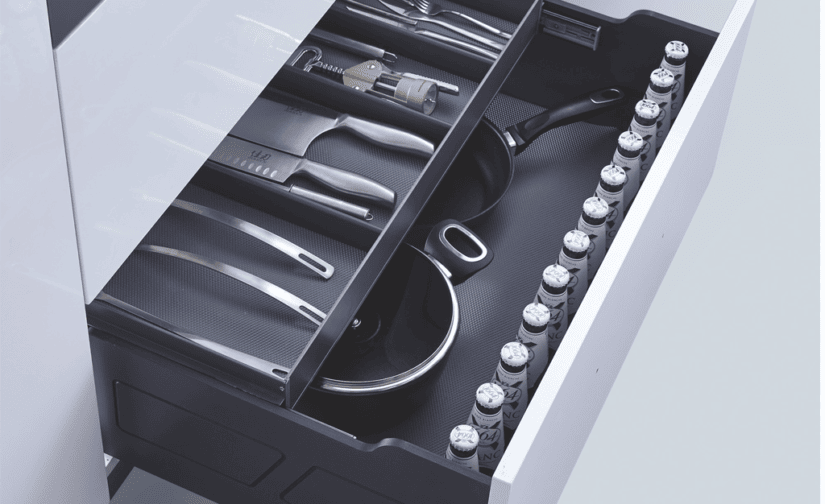 Giá xoong nồi tủ dưới phủ nano 5 lớp Fulco FCA03-X