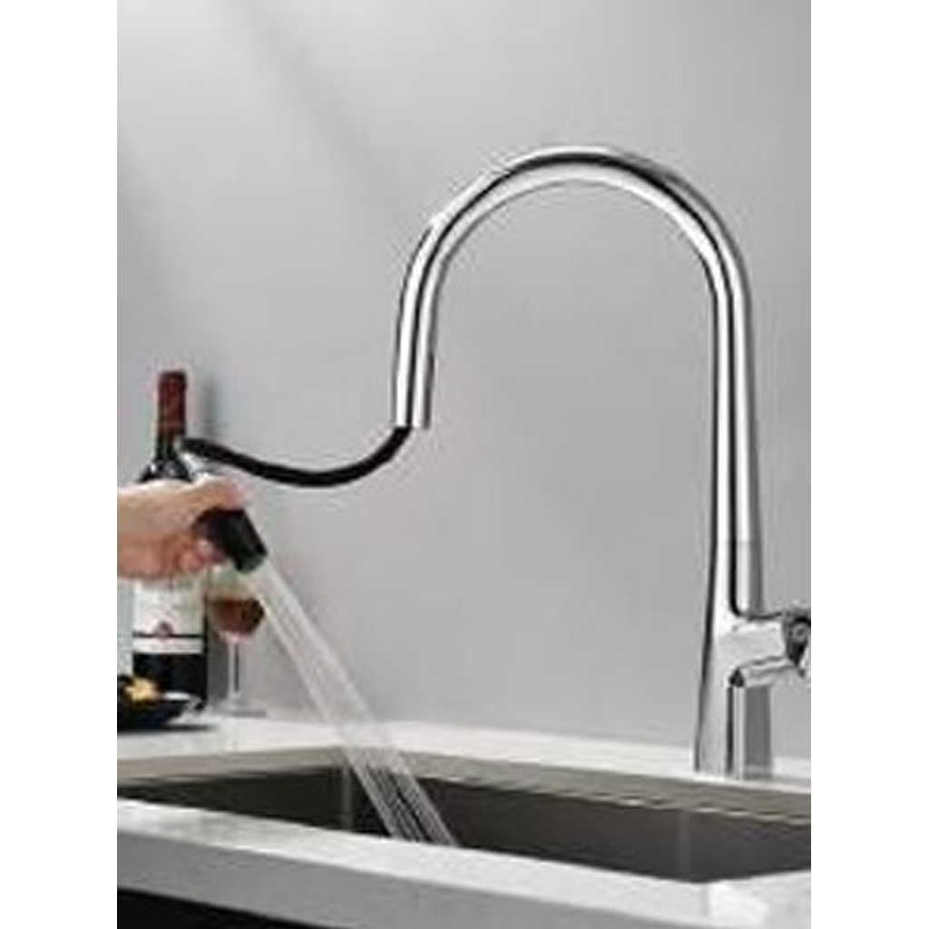 k60 Vòi rửa bát rút dây Kagol K60 - Ảnh 1