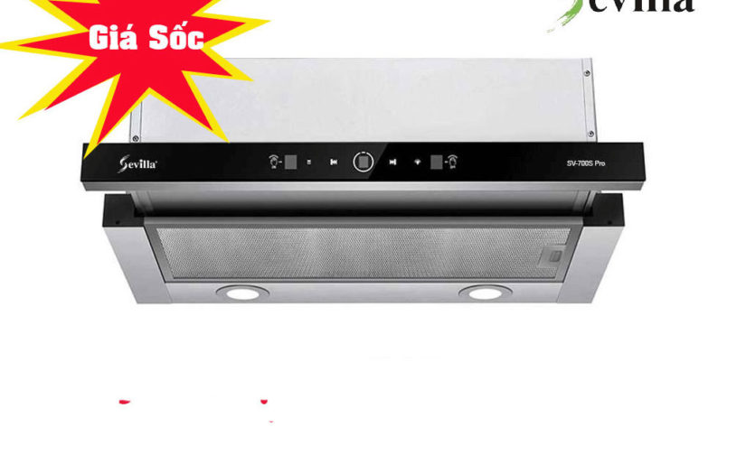 Máy hút mùi Sevilla SV-700B Pro (đk cảm ứng vẫy tay)