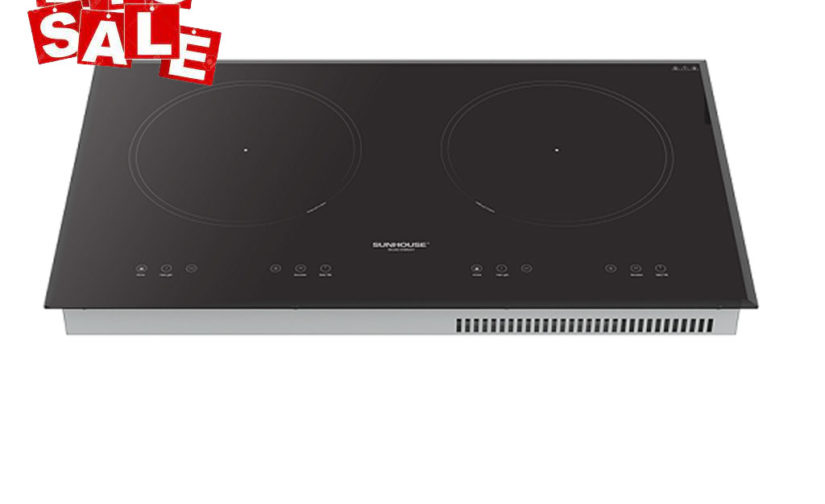 Bếp đôi điện từ SUNHOUSE SHB8201