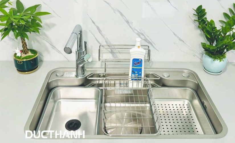 Chậu rửa bát chống xước Gento GT04-7848 Smart