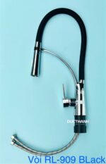 Bộ Combo Chậu Roslerer RL04-8245 nano cân và Vòi Roslerer RL909 Black - Ảnh 4