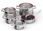 Bộ nồi từ Arber inox AN05RED-MAX - Ảnh 2