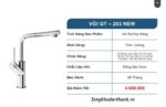 Combo bộ Chậu rửa bát Gento Inox chống xước GT04-7848 New và vòi rút vuông - Ảnh 5