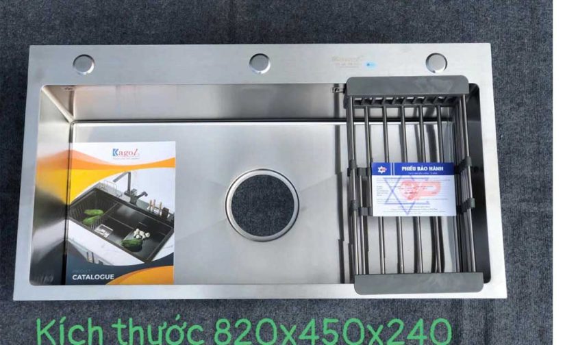 Chậu rửa bát 1 hố Kagol 8245