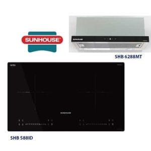 Bộ combo BH03 Bếp từ hút mùi Sunhouse