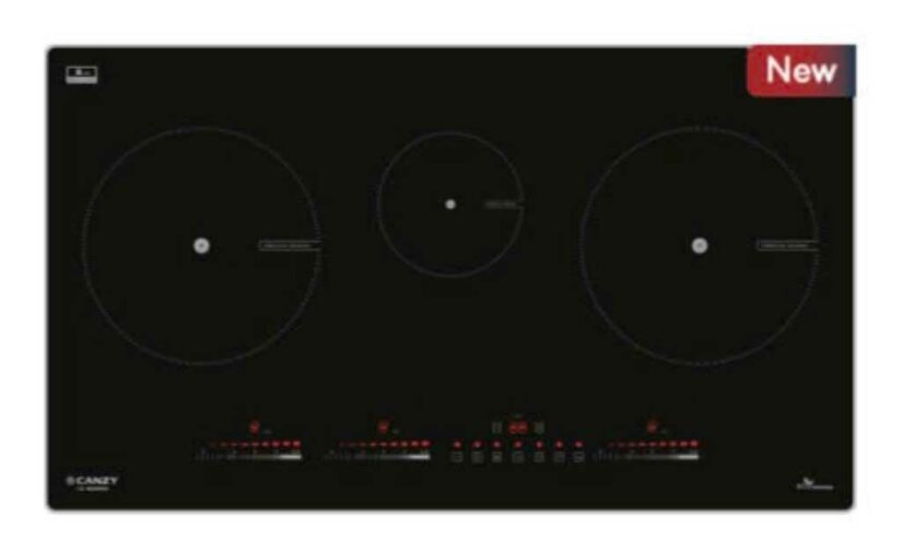 Bếp 3 từ Canzy CZ-I60093D mẫu mới 2026