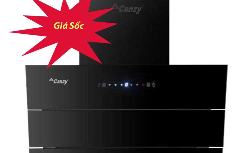 Máy hút mùi kính vát Canzy CZ-70LCD