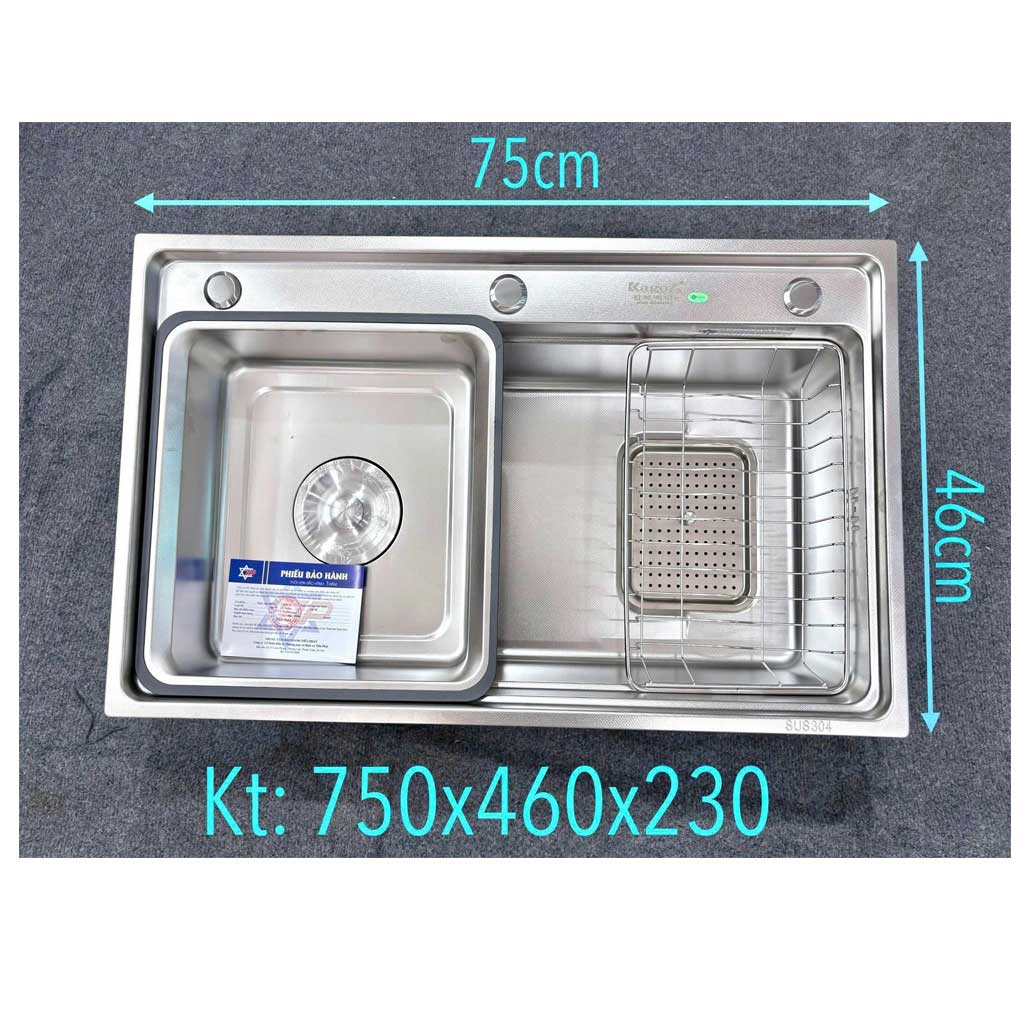 7546 Chậu rửa Kagold 7546 inox 304 - Ảnh 1