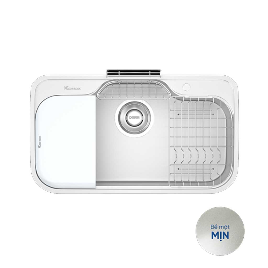 9051SM Chậu rửa bát Konox phong cách Nhật bề mặt mịn Tari 9051SM - Ảnh 1