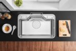 Chậu Rửa Bát 1 Hố Inox Chống Xước:  GT04 - 7848 Smart - Ảnh 2