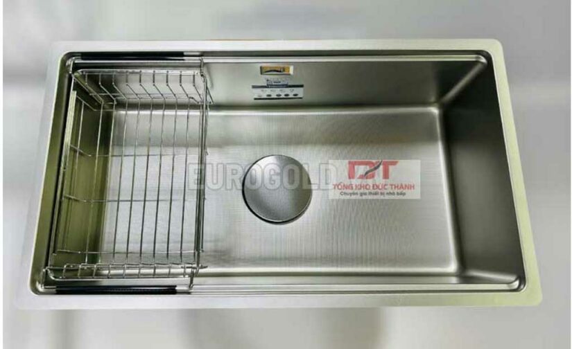 Chậu rửa bát 1 hố chống xước inox 304 EUC17643EB (EUC17643GB) – Eurogold