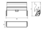 Giá bát nâng hạ hợp kim nhôm BC 6005 / BC7005 / BC8005 / BC9005 - Ảnh 2