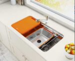Chậu rửa bát Konox phong cách Nhật R50 Tari 8047SU - Ảnh 2