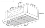 Hút mùi Kocher âm tủ TURBO X3D-350N - Ảnh 2