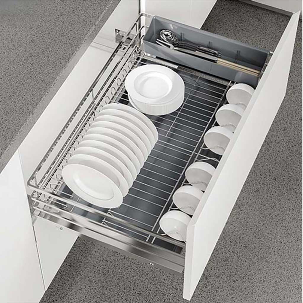7260vx Giá bát tủ dưới Eurogold inox 304 nan dẹt 7260/7270/7275/7280/7290VX - Ảnh 1