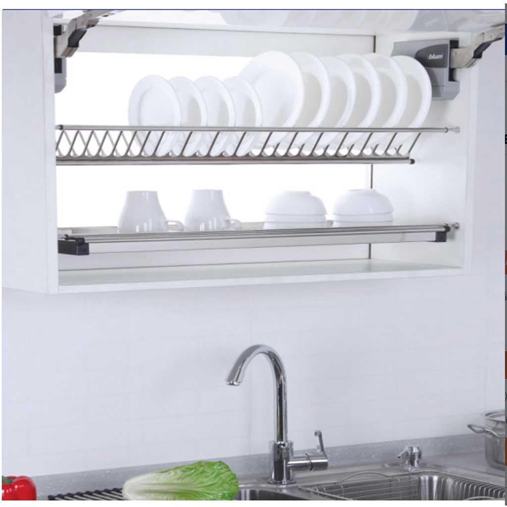 8660 Giá cố định chữ V 2 tầng Eurogold inox 304 EUV8660/8670/8680/8690 - Ảnh 1
