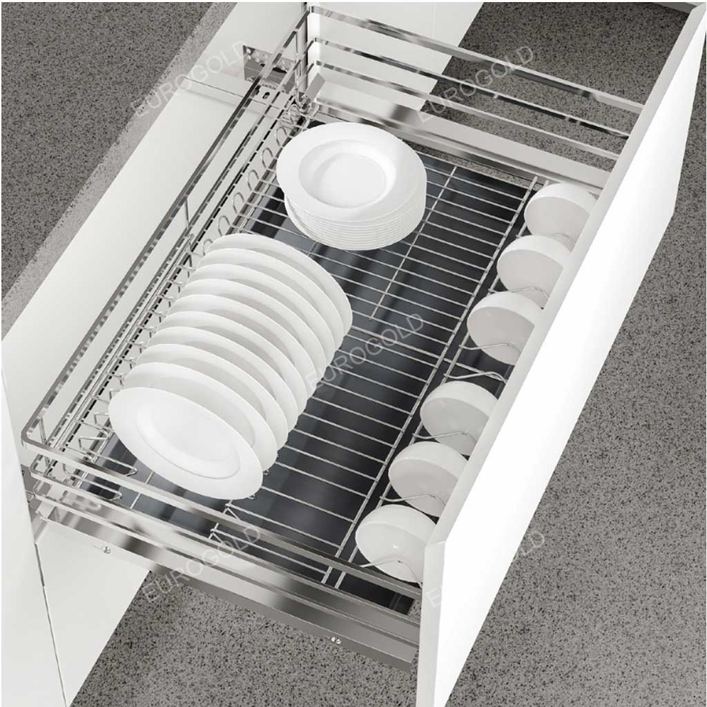 giá-xoong-noi Giá bát tủ dưới Eurogold inox 304 nan dẹt EP80 (EPD7280VX)80cm - Ảnh 1
