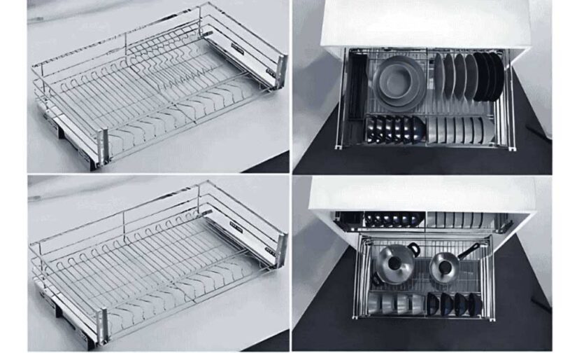 Giá xoong nồi bát đĩa tủ dưới BLANC BC 02S70/70cm ( 1 bộ 2 chiếc)